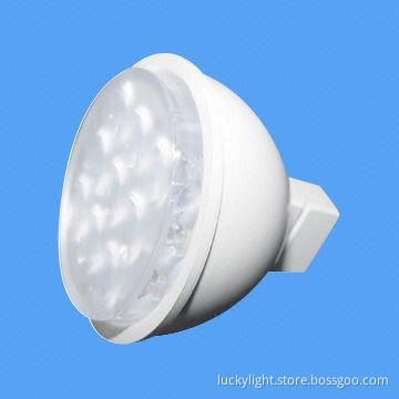 MR11 LED Bulb/Spotlight with 3W Power Dissipation and 30,000 Hours Lifespan